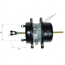 CUÍCA DE FREIO 30x30 ROSCA M16X1,5 HASTE CURTA FORQ 1/2” CARRETA - 2400354