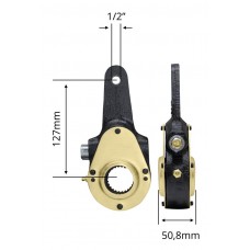 AJUSTADOR DE FREIO MANUAL 24 ESTRIAS CHAVE 14 DIR/ESQ TRASEIRA VW/FORD - 2418834